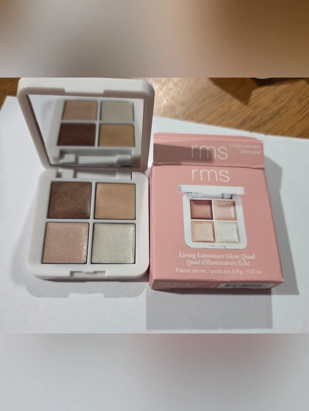 RMS BEAUTY Living Luminizer Glow Quad Mini.